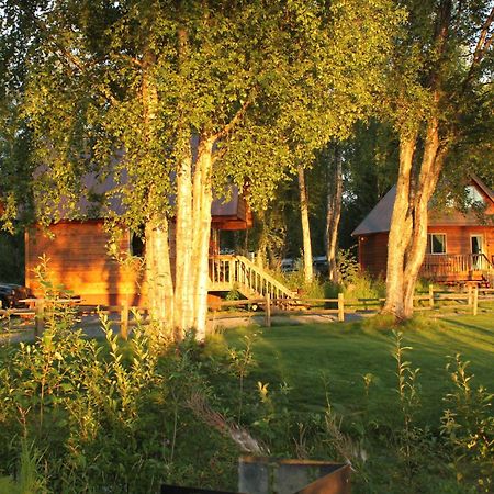 Susitna River Lodging, Riverside Cabins Talkeetna Ngoại thất bức ảnh