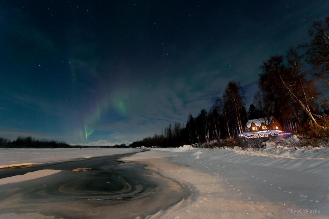 Susitna River Lodging, Riverside Cabins Talkeetna Ngoại thất bức ảnh